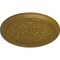 Ekena Millwork Luton Ceiling Medallion (Fits Canopies up to 1 1/8"), Hand-Painted Gold, 15 3/4"OD x 5/8"P CM16LUGLS - alternate 4